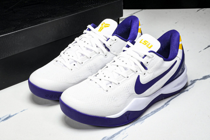 Nike Kobe 8 Protro Whit Court Purple HF7485-001