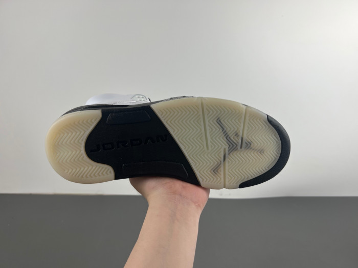 air jordan 5 “white black” dd0587-110