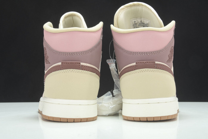 jordan 1 mid se dark pony smoky mauve - do7440-821