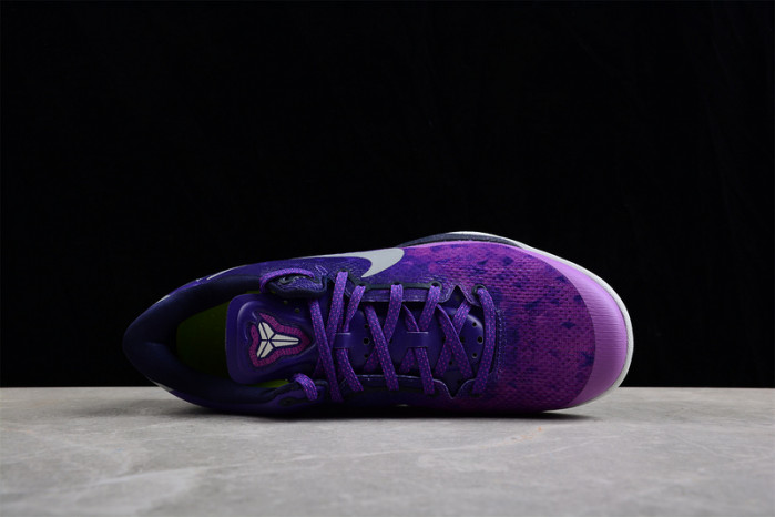 nike kobe 8 playoffs purple platinum - 555035-500