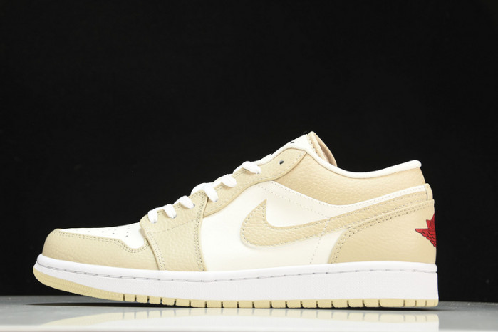 air jordan 1 low se sail rattan fb7168-121