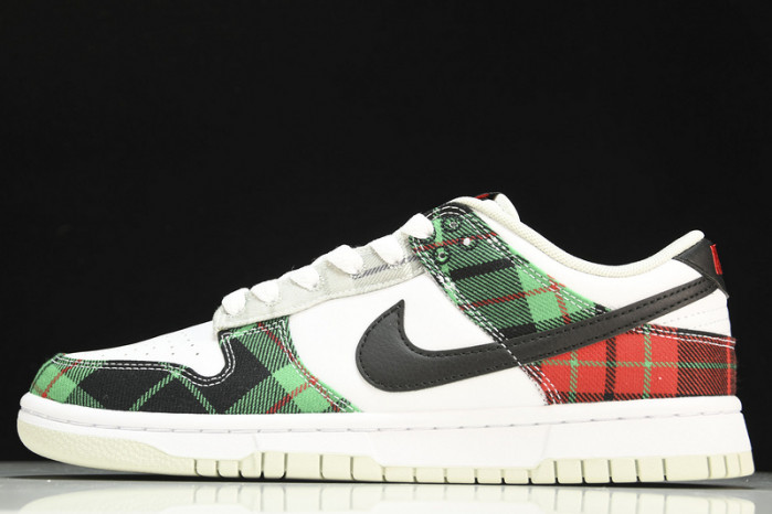 nike dunk low tartan plaid - dv0827-100