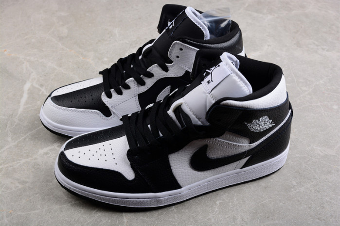 jordan 1 mid split black white (women