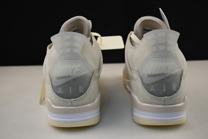 jordan 4 retro off-white sail - cv9388-100