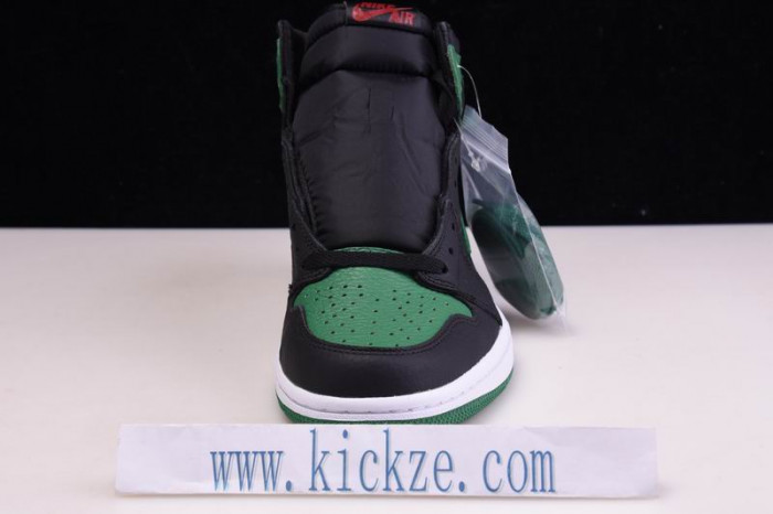 jordan 1 retro high pine green black - 555088-030