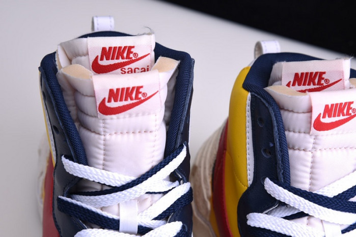 nike blazer high sacai snow beach - bv0072-700