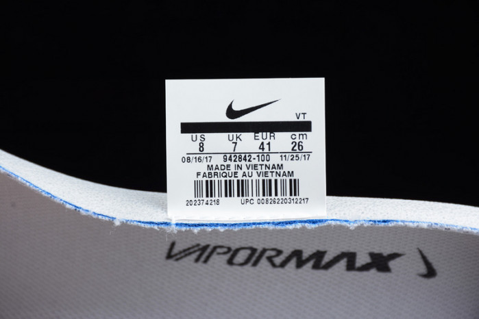 nike mens air vapormax flyknit 2.0 triple white 942842-100