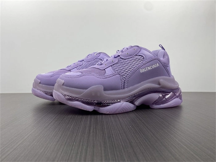 Classic BLCG Triple S Clear Sole Purple 544351 W2GA1 4423