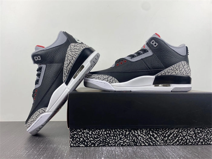 Jordan 3 Retro Black Cement 854262- WaterResistant 3815