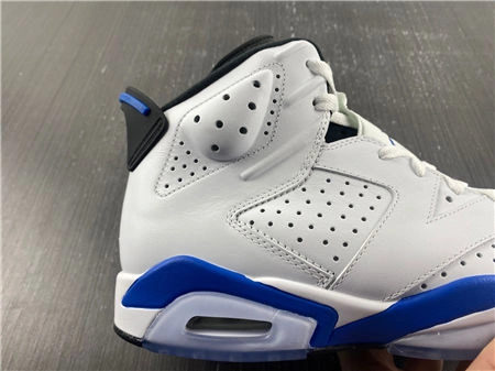 Jordan 6 Retro Sport Blue  384664- Stylish 4028