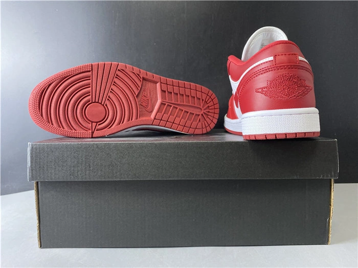 Jordan1 Gym Red White 553558- Durable 3780