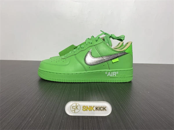 Nike Air Force 1 Low Off-White Light Green Spark Soft 5042