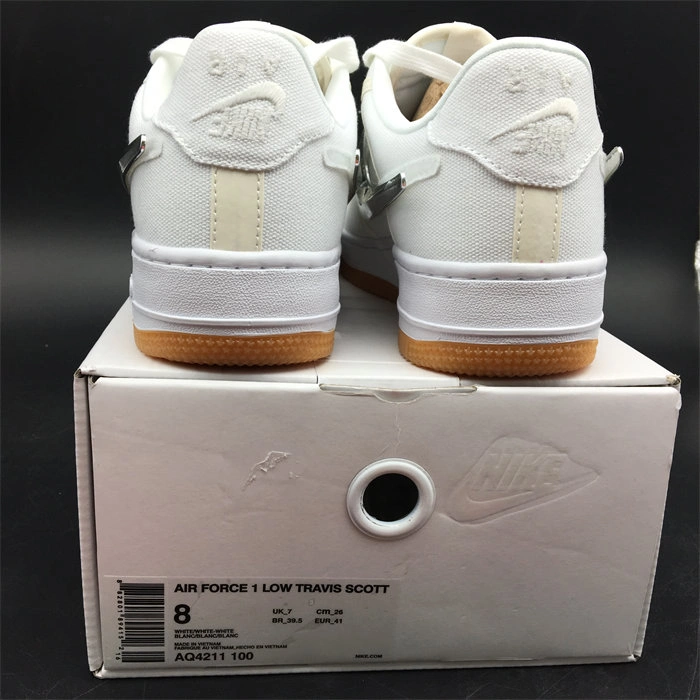 Premium Nike Air Force 1 Low Travis Scott AQ4211- 5161