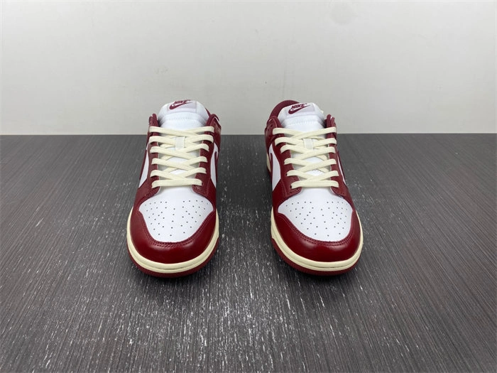 Nike Dunk Low PRM Vintage Team Red FJ4555- Elegant 4590