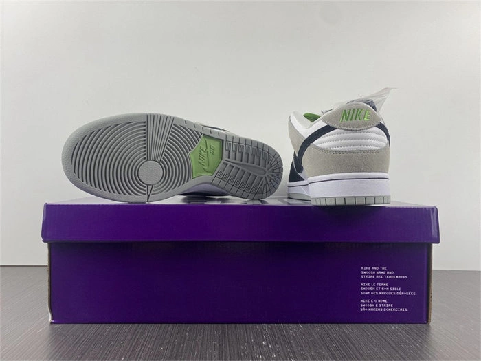 Nike SB Dunk Low Chlorophyll BQ6817 WaterResistant 4847