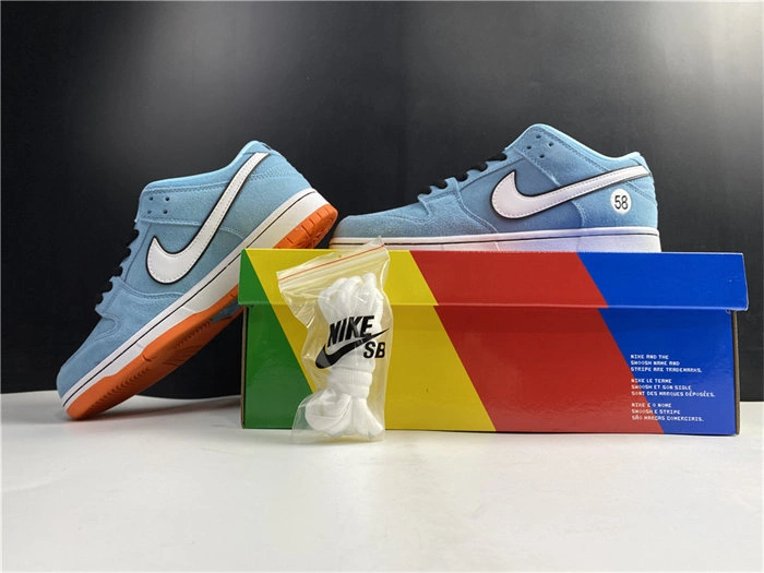 HighQuality Nike SB Dunk Low Club 58 Gulf BQ6817- 4909