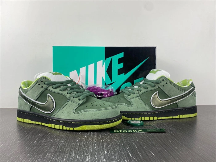 Flexible Nike SB Dunk Low Concepts Green Lobster BV1310- 4656