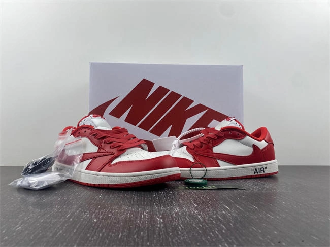 OFF-WHITE x Travis Scott x Air Jordan 1 OW DM7890- GoAnywhere 4569